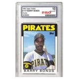 1986 Topps Traded Barry Bonds Rookie Card #11T