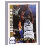 1992-93 NBA Hoops Shaquille O'Neal Rookie Card