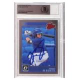 2018 Donruss Optic Bo Bichette Auto Card BGS Auth