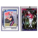 Drake Maye Rookie Football Card Lot (2)