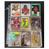 (45) Football Cards with Stars