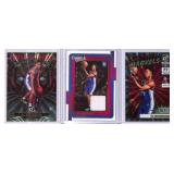 VJ Edgecombe Basketball Rookie Card Trio