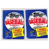 (2) 1983 Topps Baseball Wax Packs