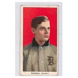 1909-11 T206 Claude Rossman Detroit Baseball Card