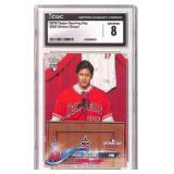 2018 Topps Opening Day Shohei Ohtani RC Graded 8