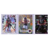 Luther Burden III Rookie Football Card Trio