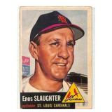 1953 Topps Enos Slaughter Baseball Card #41