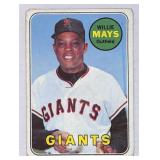 1969 Topps Willie Mays Baseball Card #190