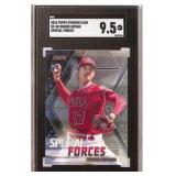 2018 Topps Stadium Club Shohei Ohtani Card SGC 9.5