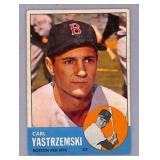 1963 Topps Carl Yastrzemski Baseball Card #115