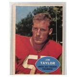1960 Topps Jim Taylor Football Card #52