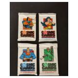 (4) 1991 DC Cosmic Sealed Packs
