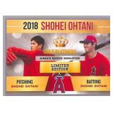 2018 Shohei Ohtani Gold Platinum Rookie Card