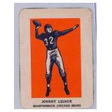 1952 Wheaties Johnny Lujack Football Card