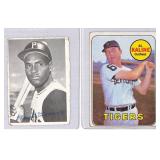 1969 Topps/ Deckle Edge HOF Baseball Cards
