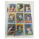 1975 Topps Mini Baseball Cards (45 Cards)