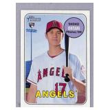 2018 Topps Heritage Shohei Ohtani Rookie Card
