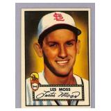 1952 Topps Les Moss Baseball Card #143 Nice Shape