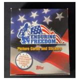 2001 Topps Enduring Freedom Unopened Wax Box