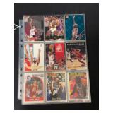 (45) NBA Basketball Cards with Stars