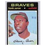 1971 Topps Hank Aaron Baseball Card EX