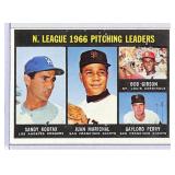 1967 Topps NL Pitching Leaders Card #236
