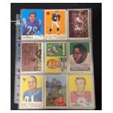 (45) Vintage NFL Football Cards