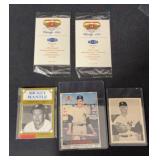 (5) Mickey Mantle Card Lot
