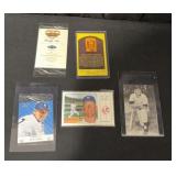 (5) Mickey Mantle Baseball Card Lot