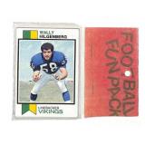 1973 Topps Football Sealed Fun Pack Cards