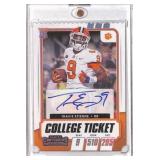 2021 Panini Contenders Travis Etienne Auto RC