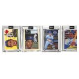 Topps Project 2020 Set of 4 Encased Baseball Cards