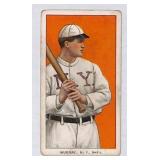 1909-11 T206 Red Murray NY National Baseball Card
