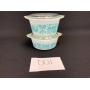 Pyrex Amish Butterprint dishes with lids