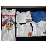 Racing T-shirts-5 Shirts in the Lot