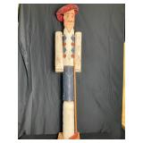Wooden Painted Golfer 48 inches tall