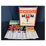 Parker Brothers Monopoly Game-1930ï¿½s