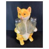 Cat Salt & Pepper Holder-Resin