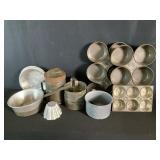 Aluminum Sifter, Pans & Molds