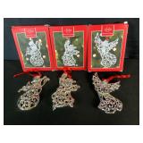 Lenox Christmas Ornaments-NOS