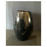 Black Stoneware Vase
