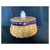 Longaberger Halloween Round Basket