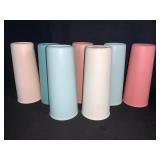 Tupperware Pastel Solid Plastic Tumblers