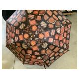 Umbrella with Wood Handle & Chocolate Candies