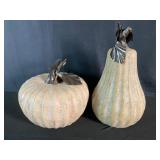 Concrete Pumpkins