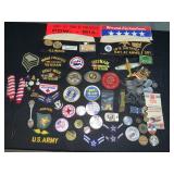 Military Patches, Buttons, Dog Tags, Hats