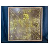 Nursery Rhyme Masonite/Wood Folding Childï¿½s Table