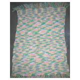 Crocheted Baby Blanket 46 x 28 inches