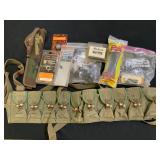 Gun Holster, Ammo Belt & Gun Parts