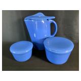 Universal Potteries Oxford Pitcher & Dishes